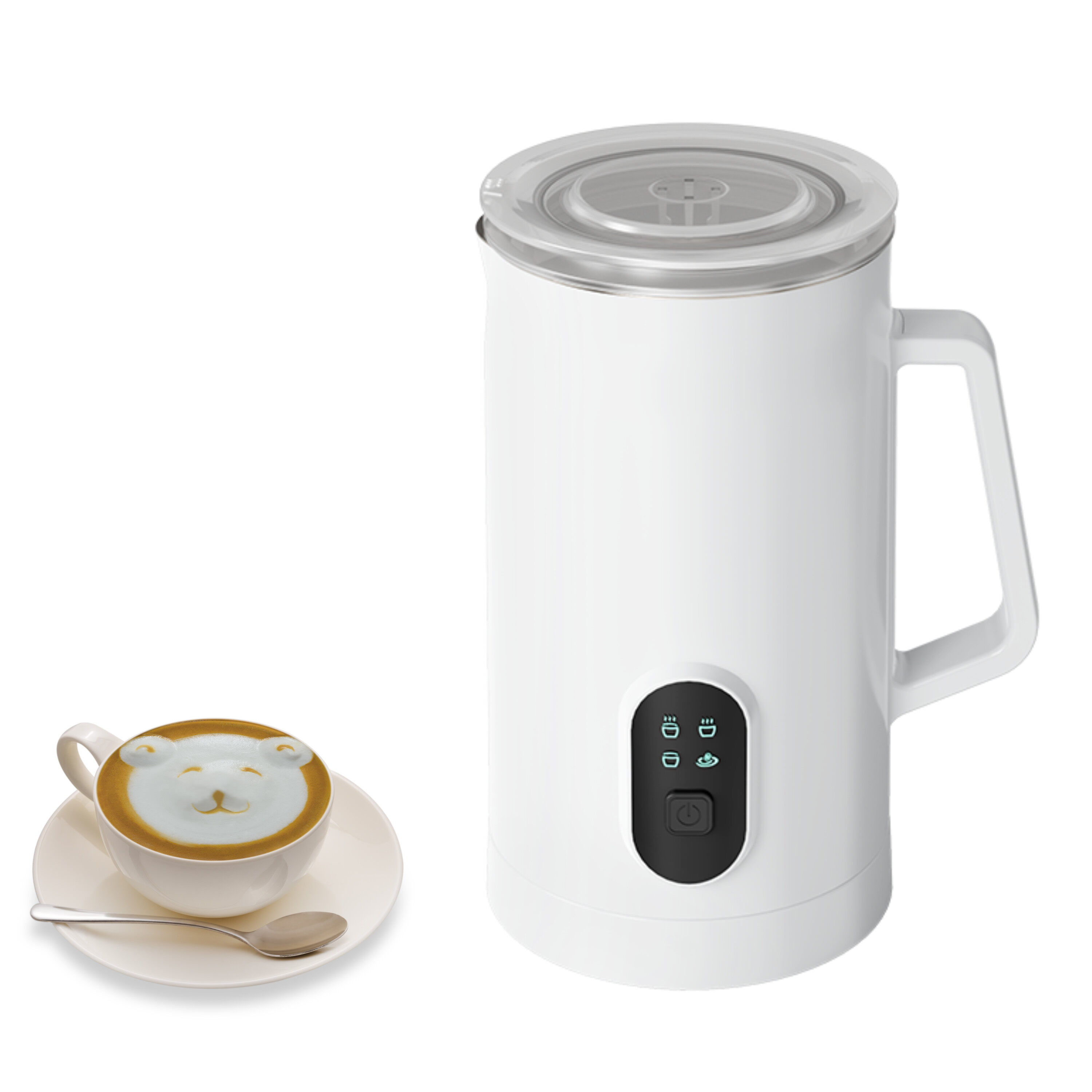 Automatic Electric Milk Frother Machine Hot/Cold Latte Cappuccino