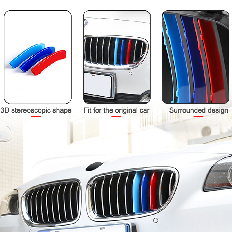 Dải Trang Trí Lưới Tản Nhiệt Phía Trước Cho BMW E46 E90 E60 E39 E36 F30 F10 F20 X5 E70 E53 G30 E91 E92 E93 E87 X3 E83 F25 X6 E71 F31 F22 F34 X1