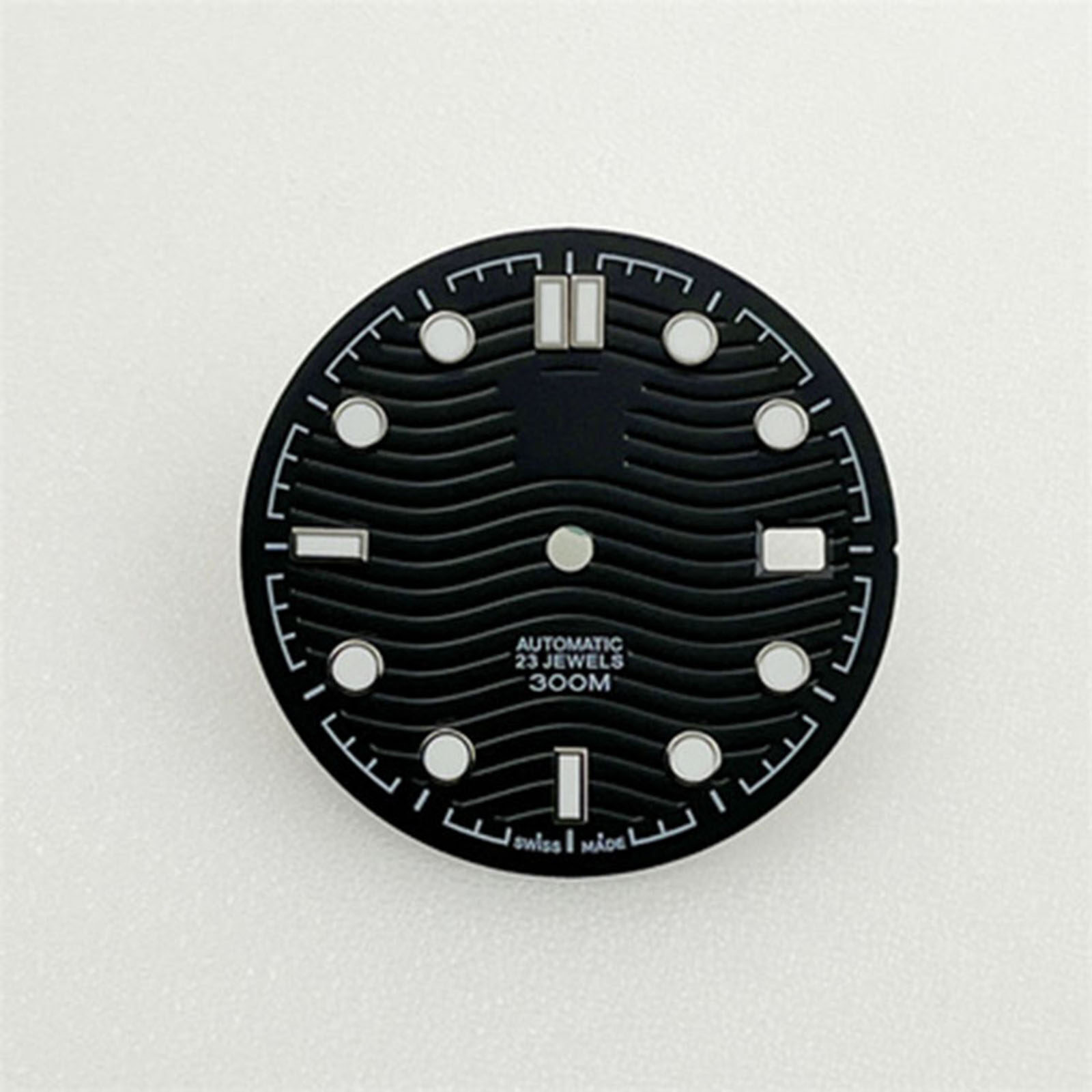 31mm dial seahorse watch dial green luminous watch dial retrofit dial for nh35a nh36a movement with s logo