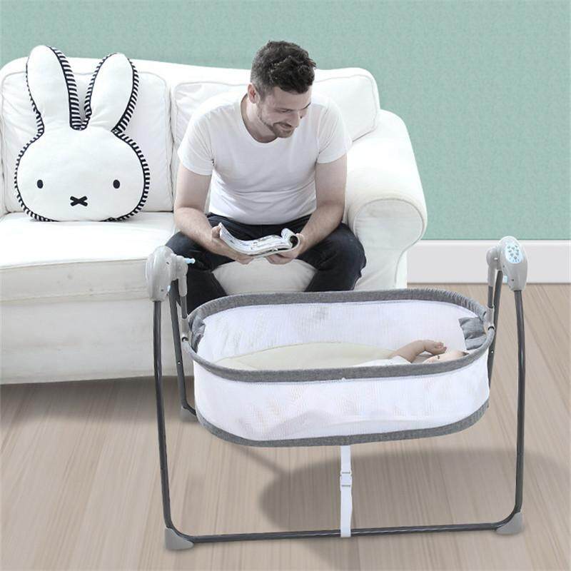 rocking baby bed electric