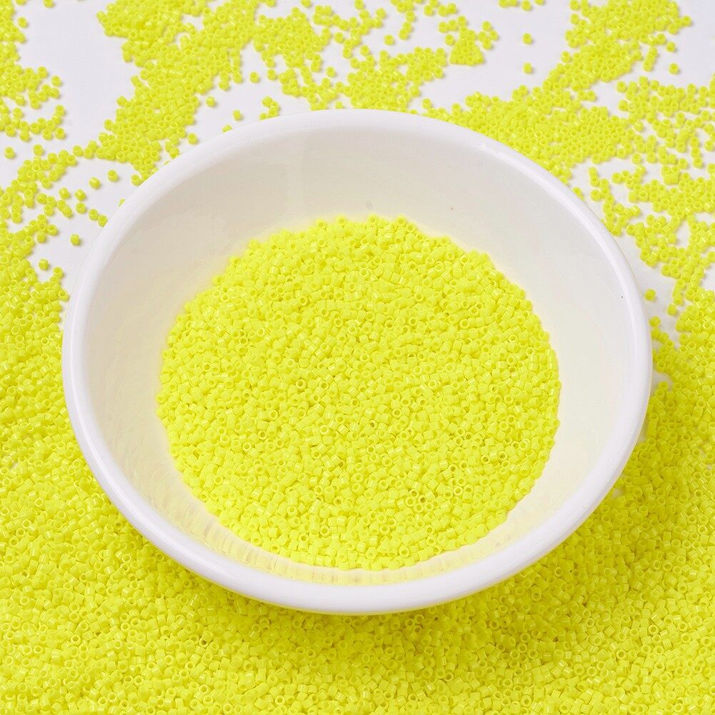 2000pcs / 10g miyuki® delica beads japanese seeds beads 11/0 opaque black multi color for jewelry making beading crafting 1.3x1.6mm, hole: 0.8mm