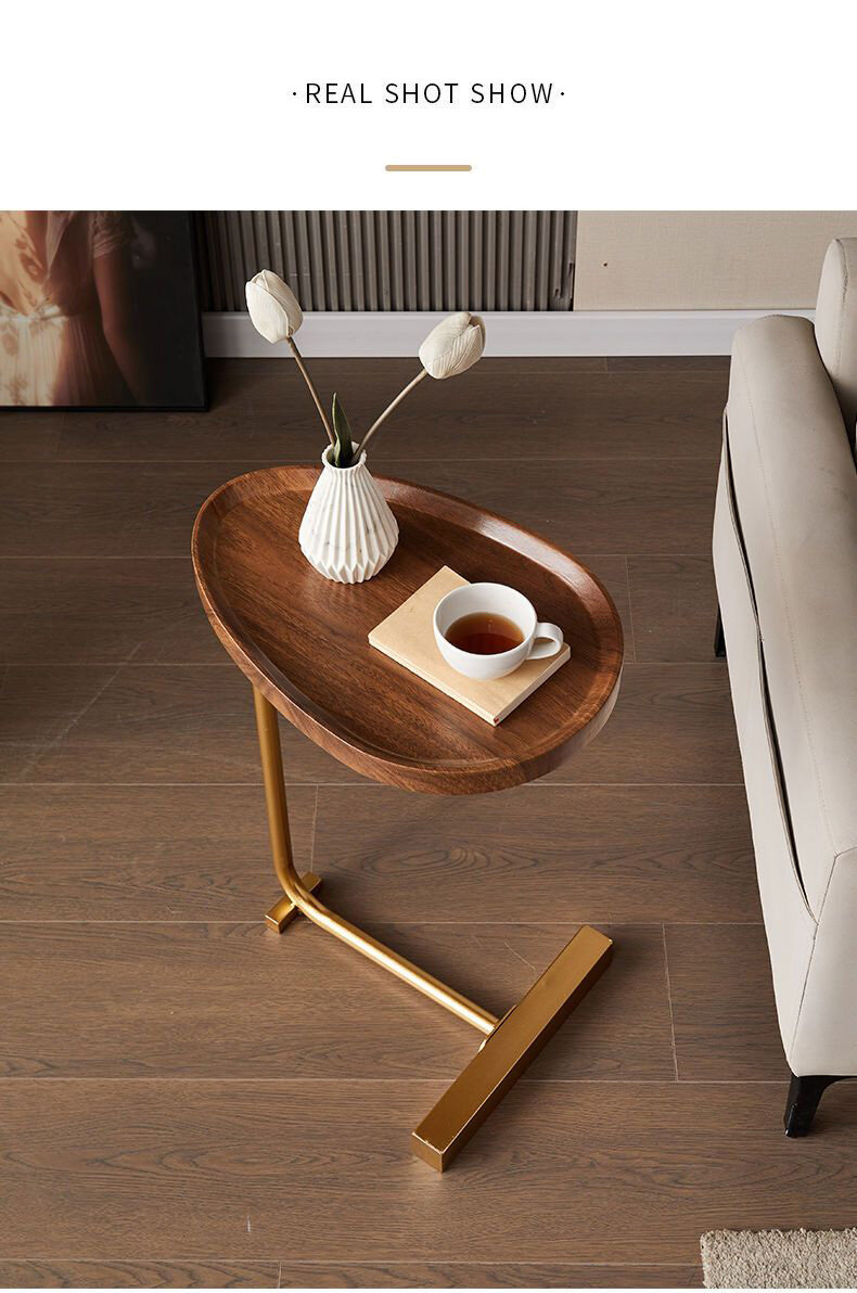 Deelix Small side several bedside small table sofa small coffee table can move small apartment coffee table Nordic style drinking tea small side table