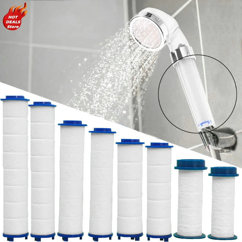 6/8/9.5/11 cm yếu tố lõi lọc thay thế đặc biệt cho vòi tắm lọc thủy thủ sạch giữ bồn tắm phun phụ kiện phòng tắm