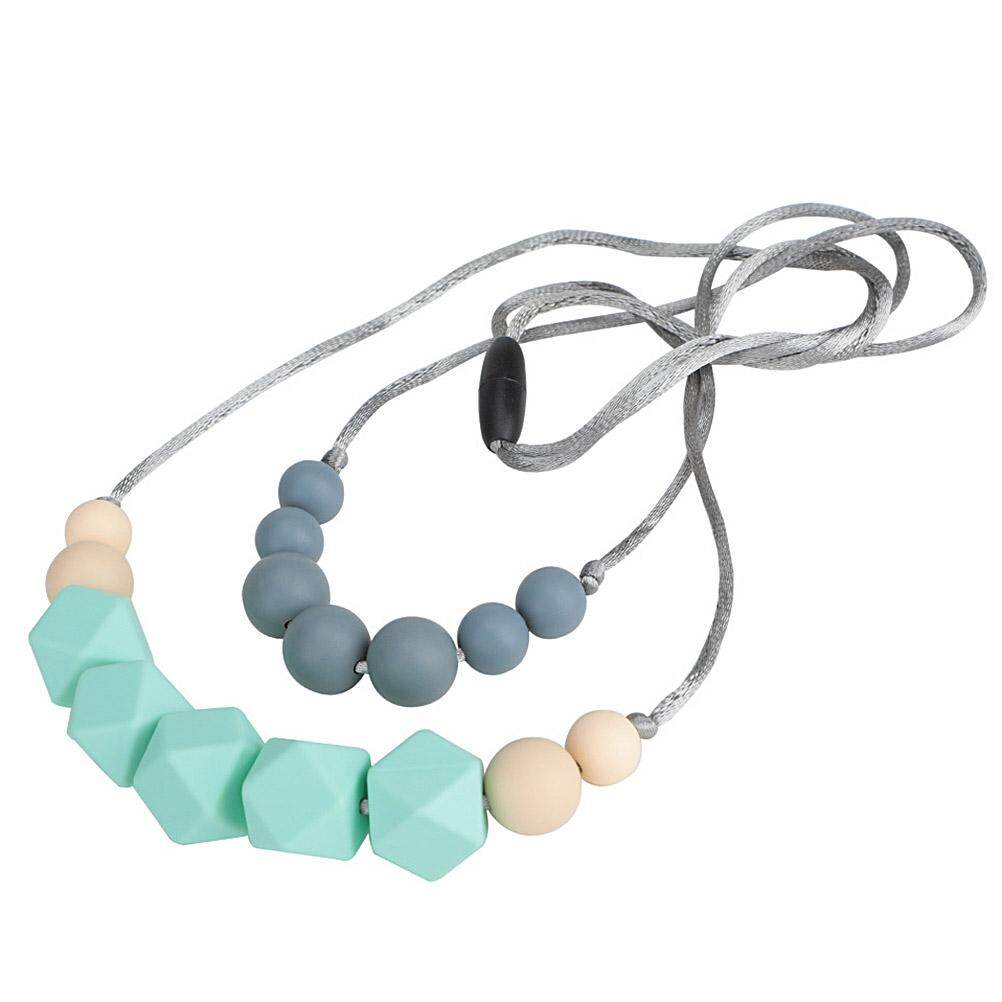 stylish teething necklace