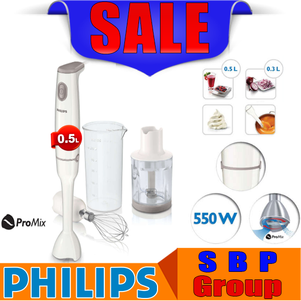 Philips Daily Collection Hand Blender 4 in 1 (PLP-HR1603)