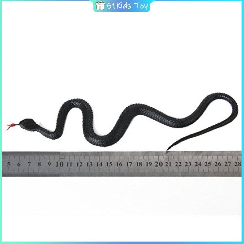 51Kids Realistic Rubber snake simulation snake Artificial snake small snake soft plastic whole scary toy Garden Props