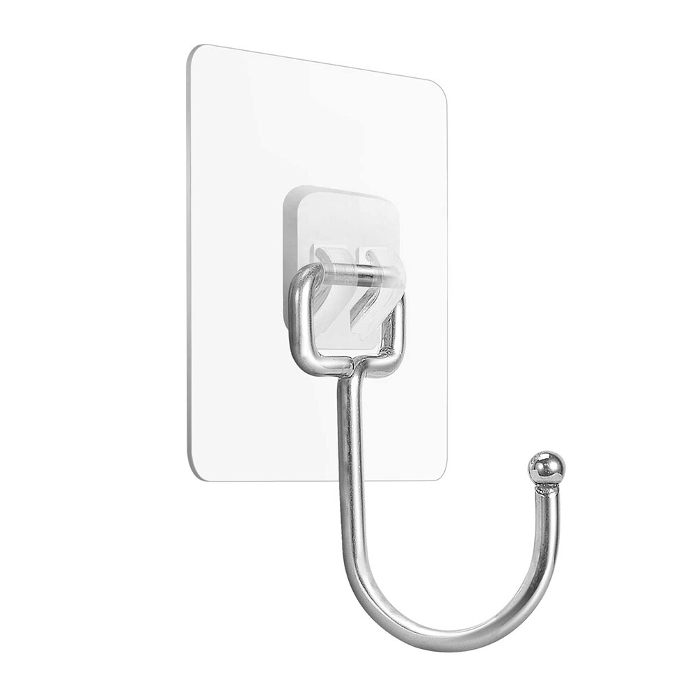 Punch-free Strong and Seamless Large Hook Stainless Steel Large Hook, Strong Load-bearing, Non-rusty Hook, Kitchen Hook
