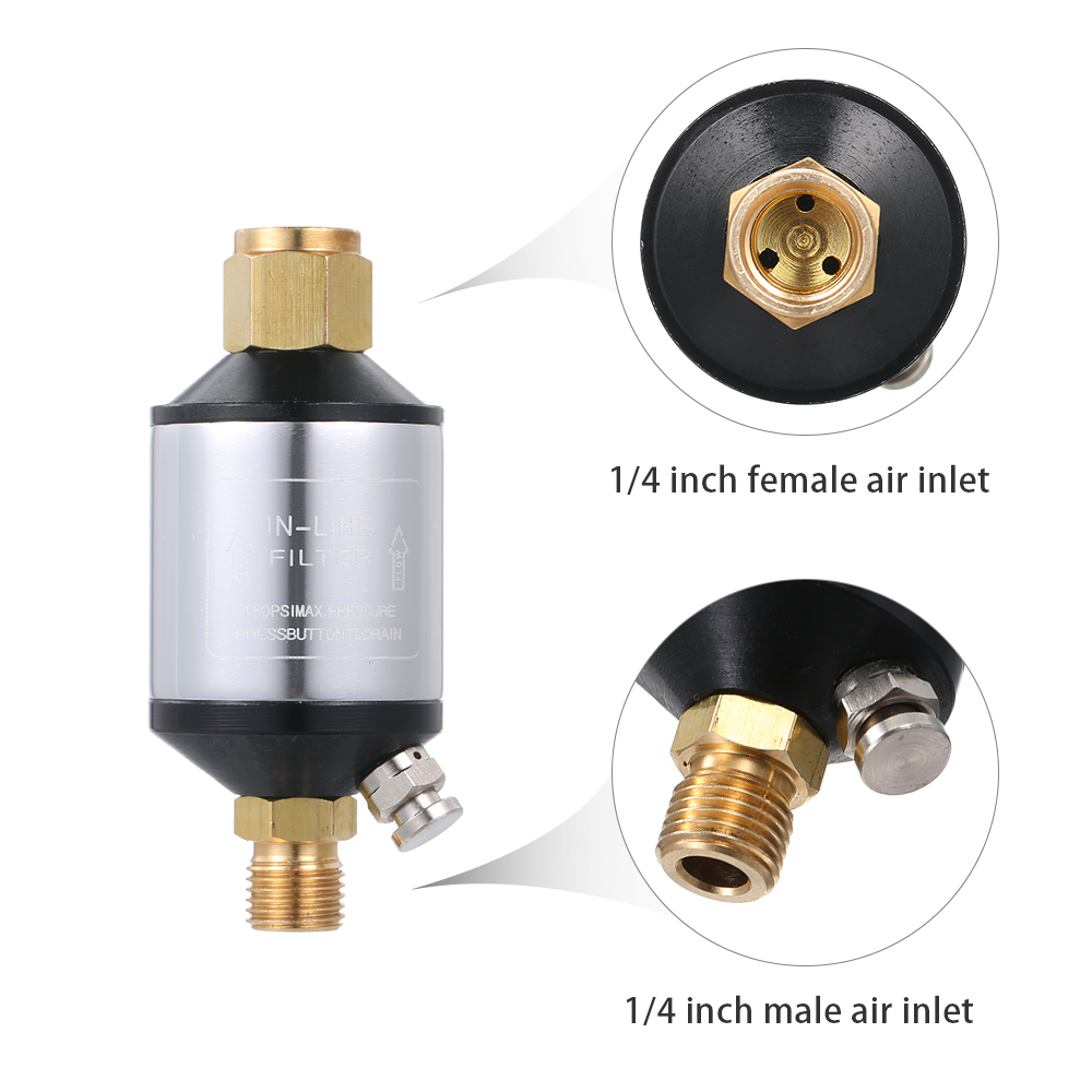 Máy nén khí hạng nặng Bộ lọc máy sấy cho máy phun nước tách nước máy cắt plasma Bộ lọc không khí lọc nước