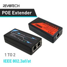Bộ Mở Rộng POE 2 Cổng 10/100Mbps Với Đầu Vào/Đầu Ra Tiêu Chuẩn IEEE 802.3Af Cho Camera IP Mở Rộng 100 Mét Cho Phạm Vi POE