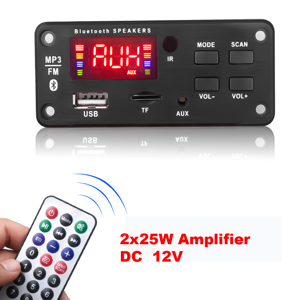 KEBEDEMM Papan Dekoder MP3 Amplifier 