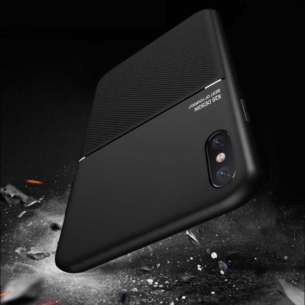 Ốp Điện Thoại Cho iPhone XR XS, Ốp Cho iPhone XS Max, Vỏ Từ Tính Ốp Lưng Chống Sốc Siêu Mỏng Vải Chéo Hỗ Trợ Xe Hơi