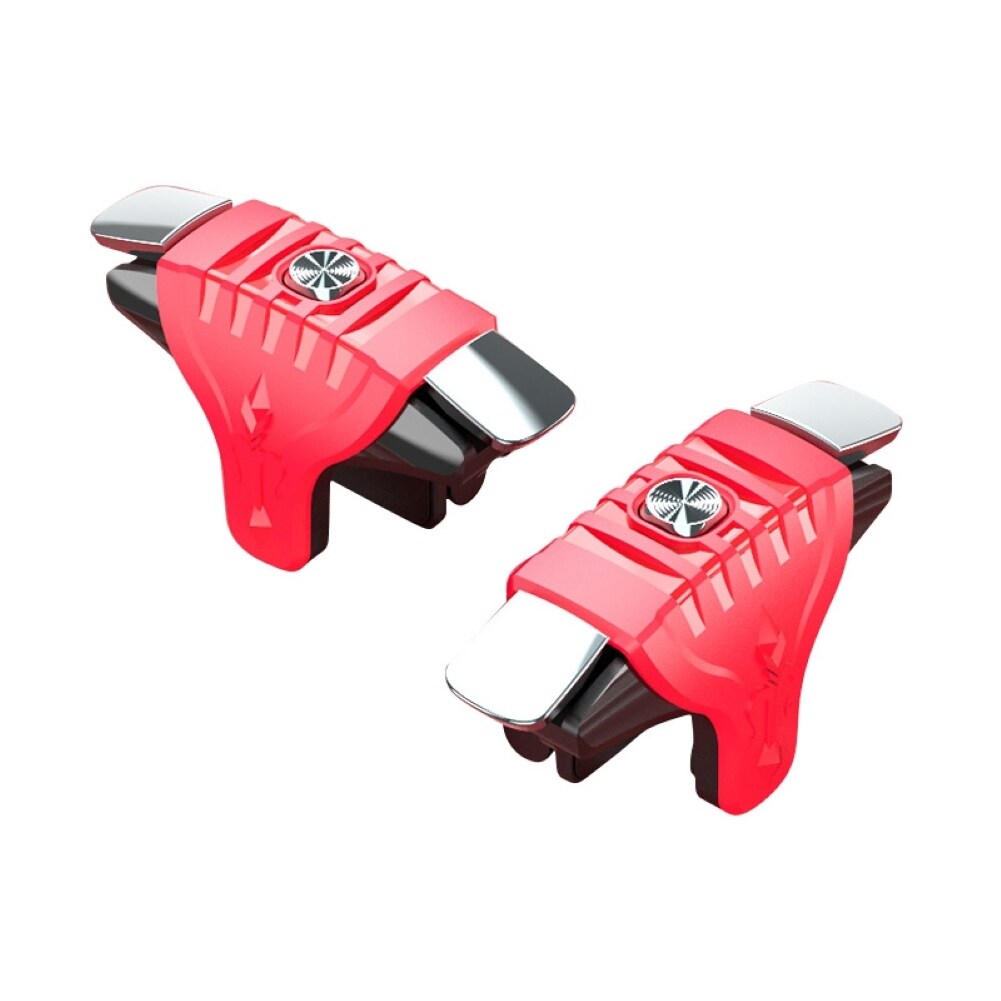 2Pcs F01 Metal Buttons Mobile Games Shooting Trigger Controller Gamepad for PUBG