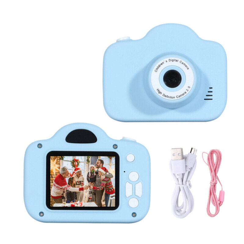 Mini Kid Camera Cartoon Camera 20 Million Pixels 2 Inch Hd Ips Scherm Digitale Camera Projectie Video Camera For Kids