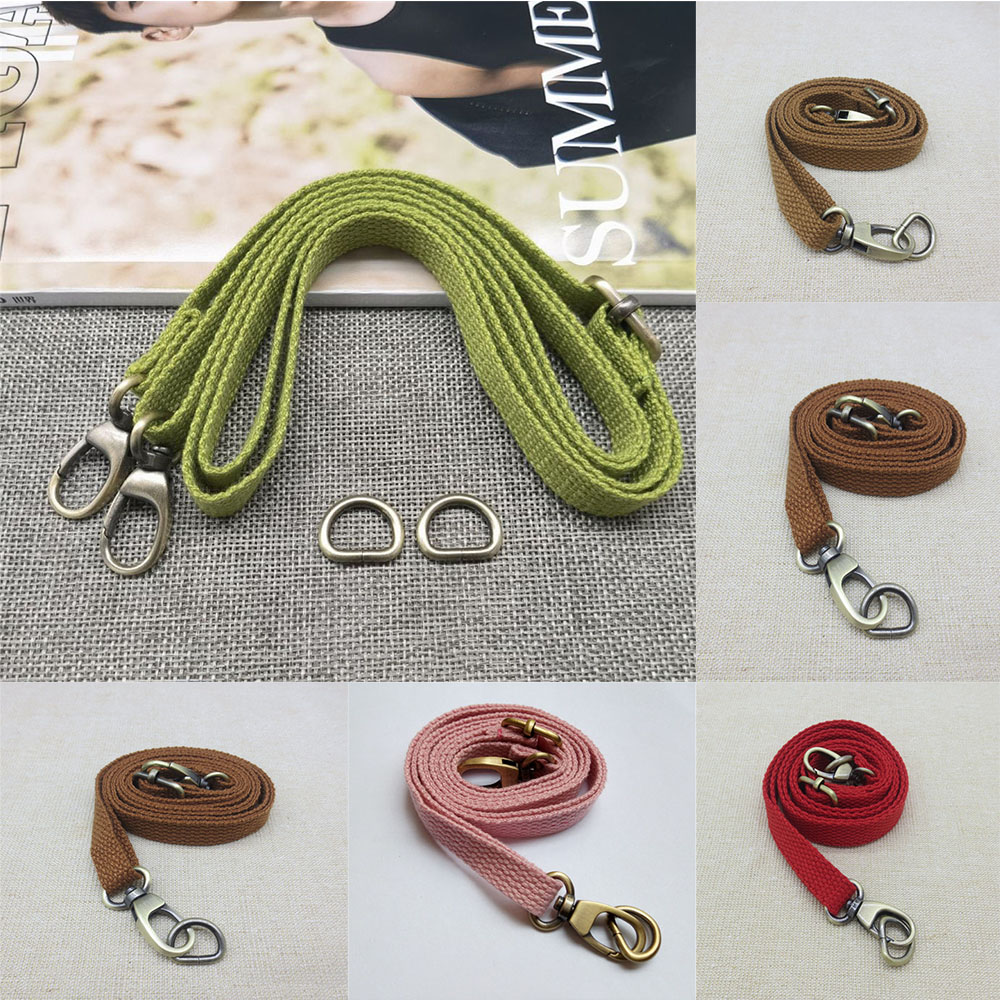 1Pcs Adjustable Canvas Messenger Hand Belt Shoulder Handbags Bag Replacement Decorative Strap Bag Accessories