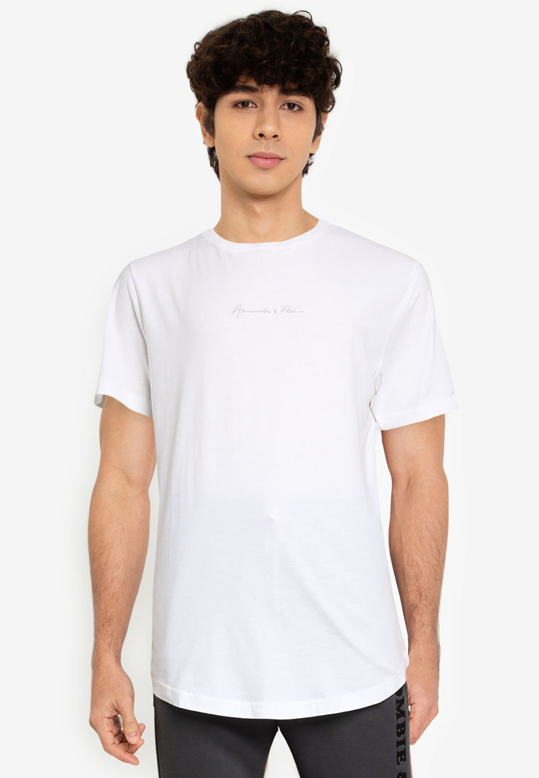 Fitch - Curved Hem T-Shirt (Male) | Lazada