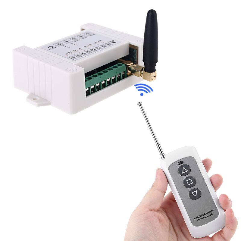 DC12V-48V 3CH Wireless Remote Control Switch RF Relay Receiver Module Controller for Electric Gate Door