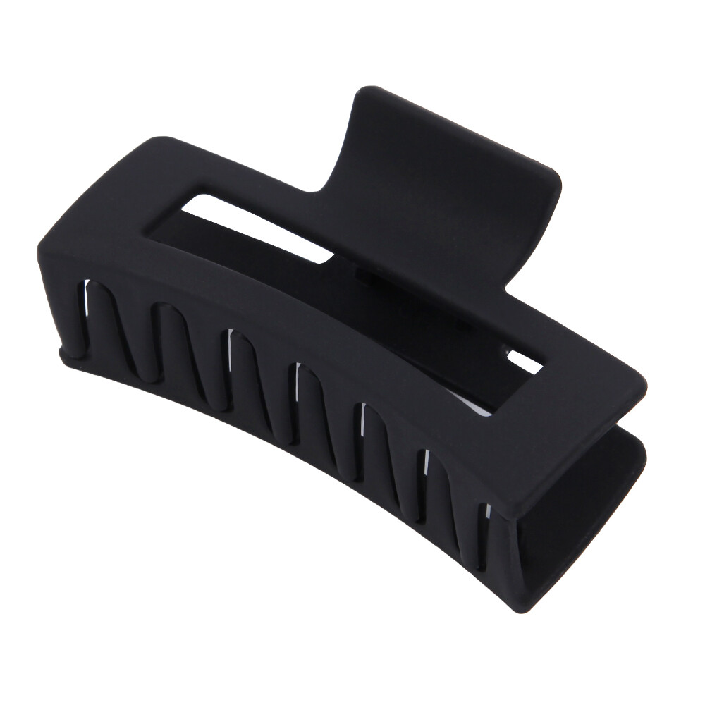 Women's Hair Clip Big Strong Hold Hairpin Multi-function Rectangular Thick Solid Color Shark Hair Clip 6 Colors Available
