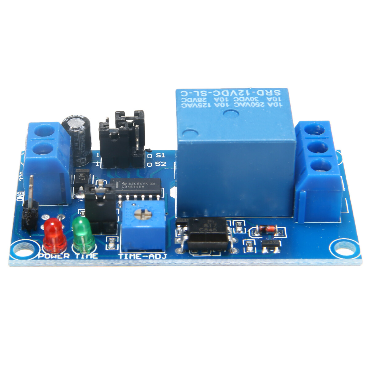 1pc New DC 12V Time Delay Relay Module Circuit Timer Timing Board Switch Trigger