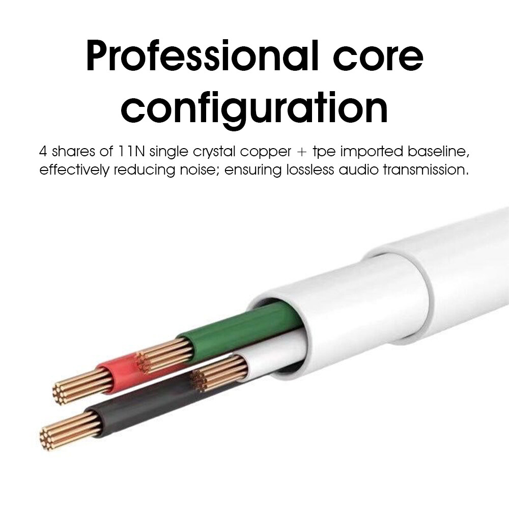 VTUOGE Tai Nghe Nhét Tai Tai Nghe Có Dây Tai Nghe Khử Tiếng Ồn Tai Nghe Siêu Trầm Chất Lượng Âm Thanh HIFI Kèm Micro