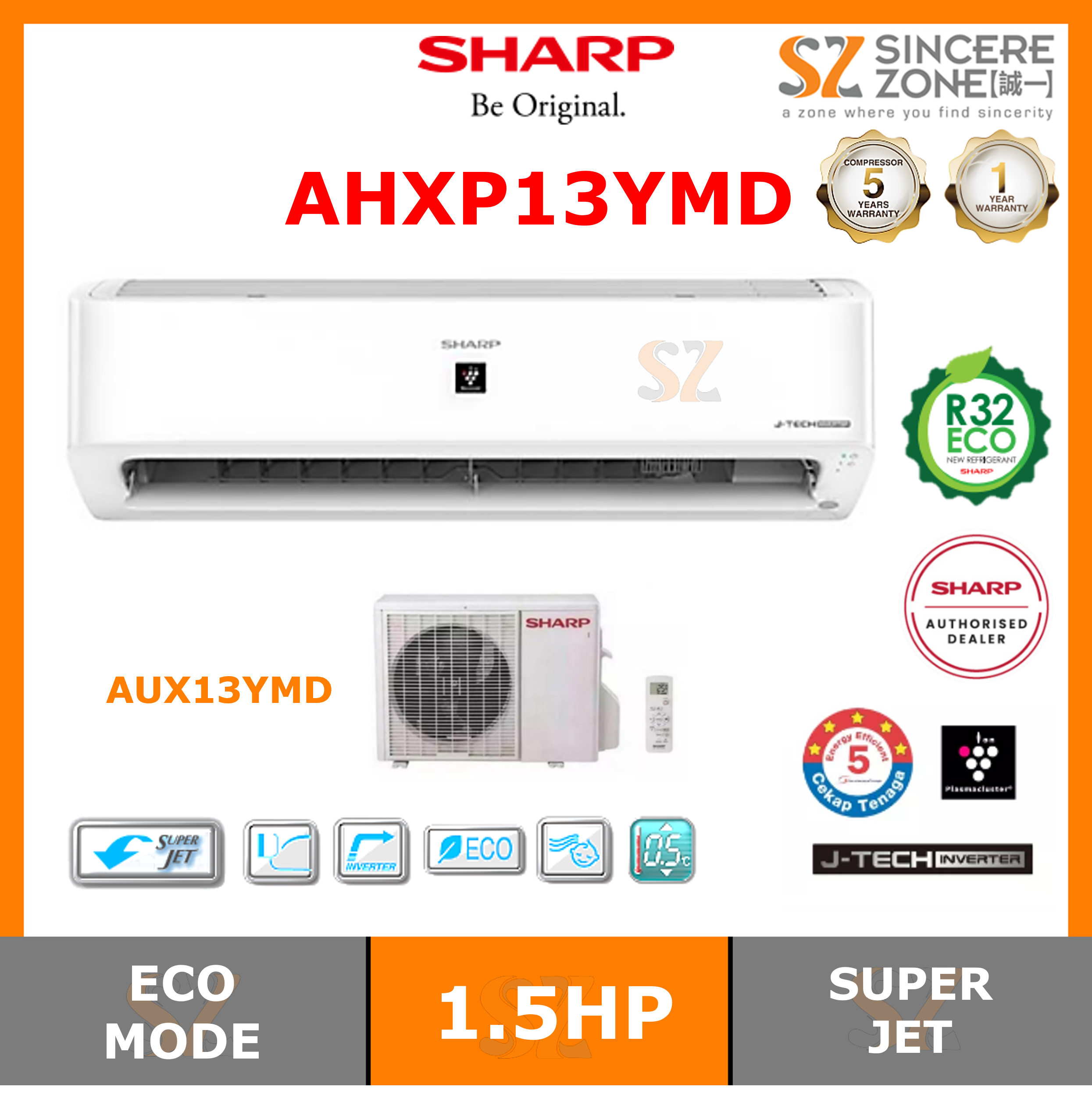 sharp ahxp13ymd