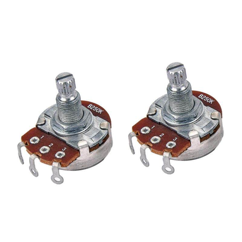 Baoblade 2 Pieces B250K Potentiometer Pot Replacement for Electric Bass/ Guitar 1.22x1.14x0.94inch Malaysia