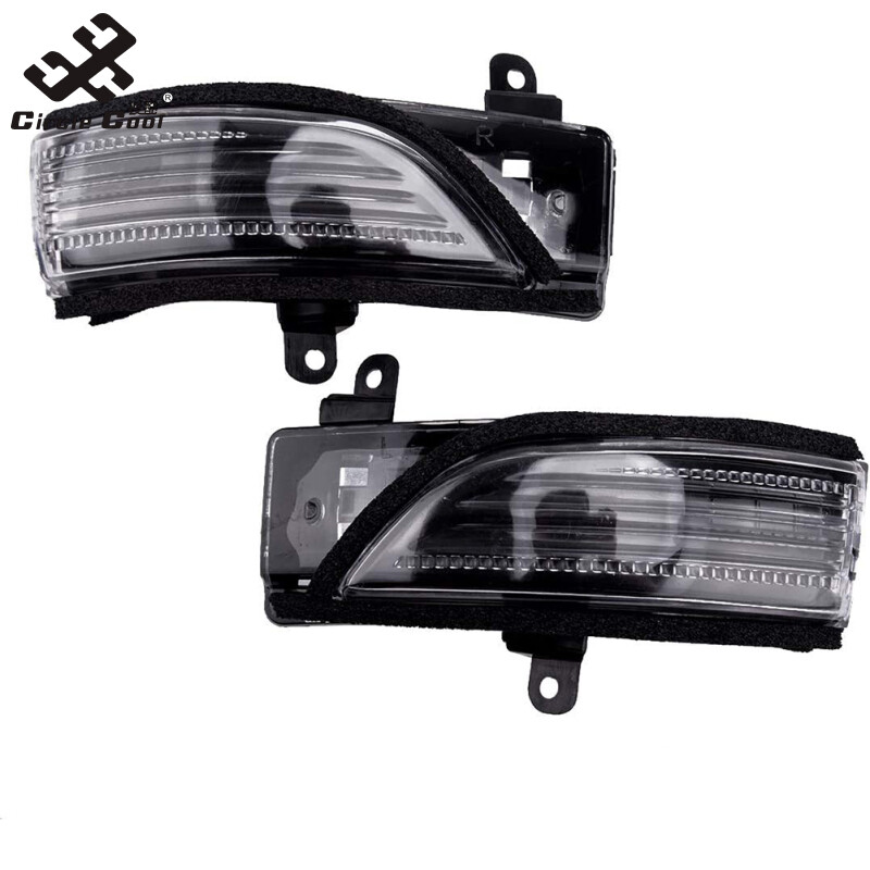 Circle Cool 2 Pcs Sequential Led Side Mirror Turn Signal Lights Rear View Mirror Signals Indicator 84401aj010 Compatible For Subaru Forester