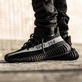 yeezy core black white