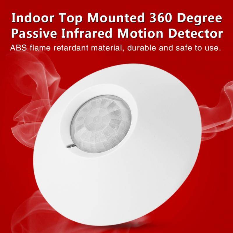 12V Wired Indoor Top Mounted Degree Passive Infrared Motion Detection Sensor Alarm Lightweight sensor de movimiento