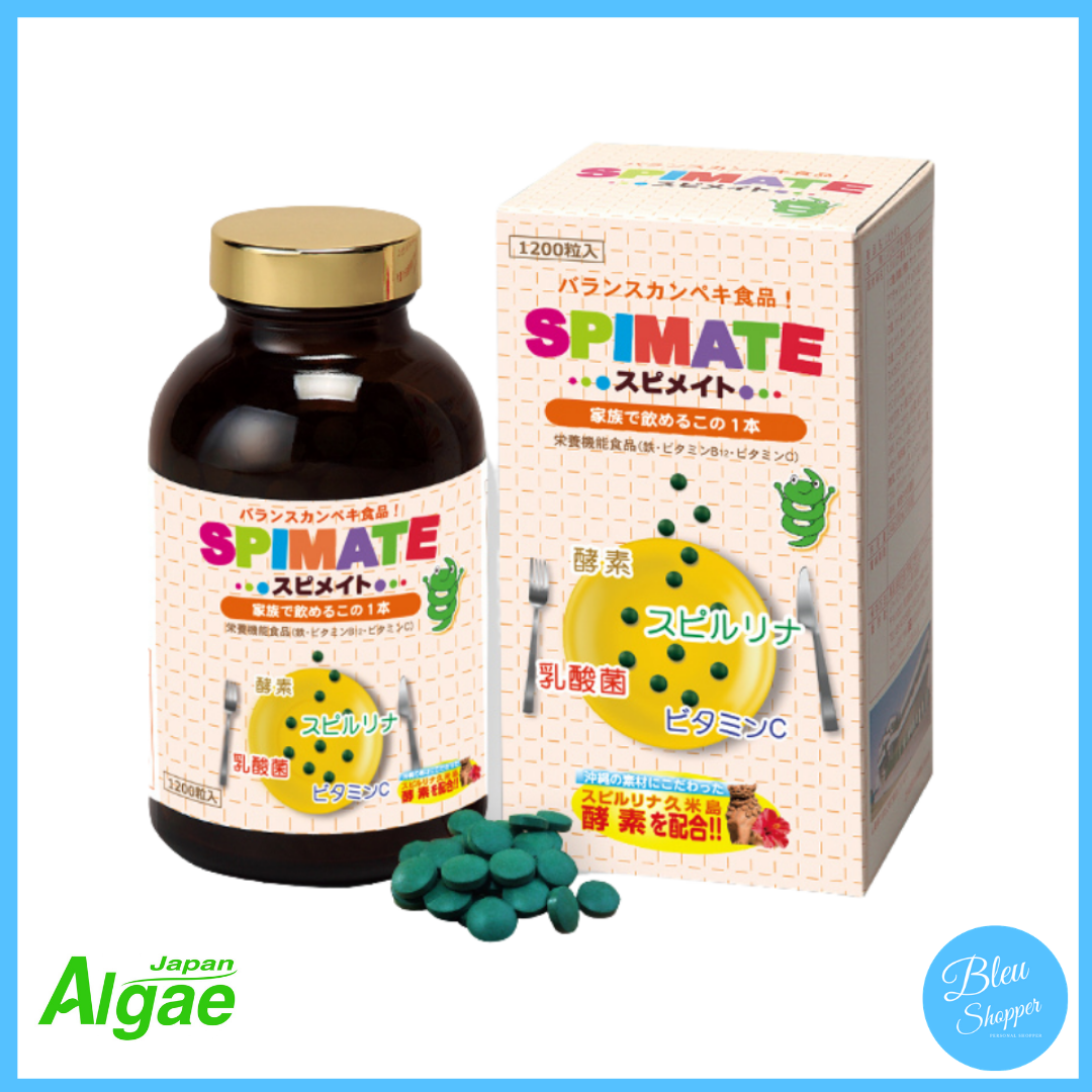 Algae 螺旋藻 Japan Okinawa Spimate Spirulina +a Made In Japan [1200