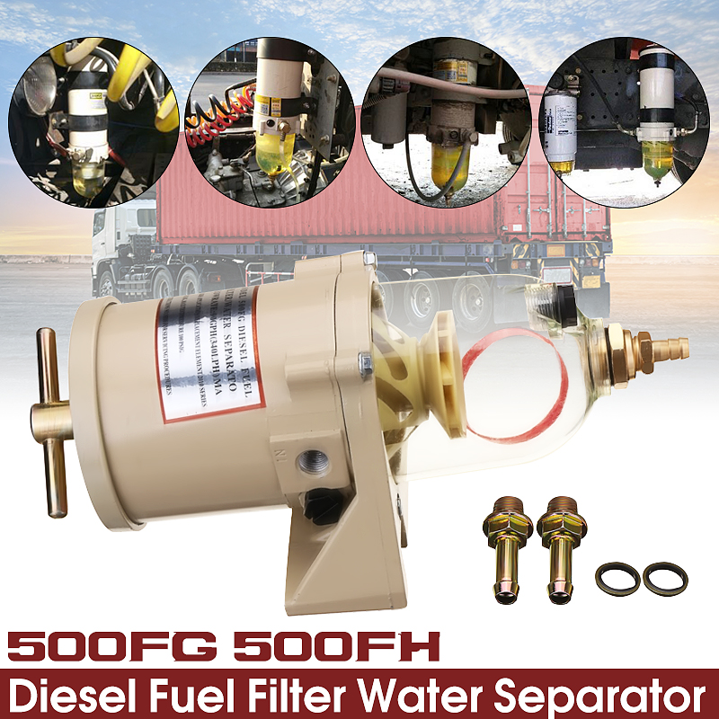 500FG 500FH ดีเซล Marine รถบรรทุกไส้กรองน้ำมันเชื้อเพลิงเครื่องแยกน้ำ ...
