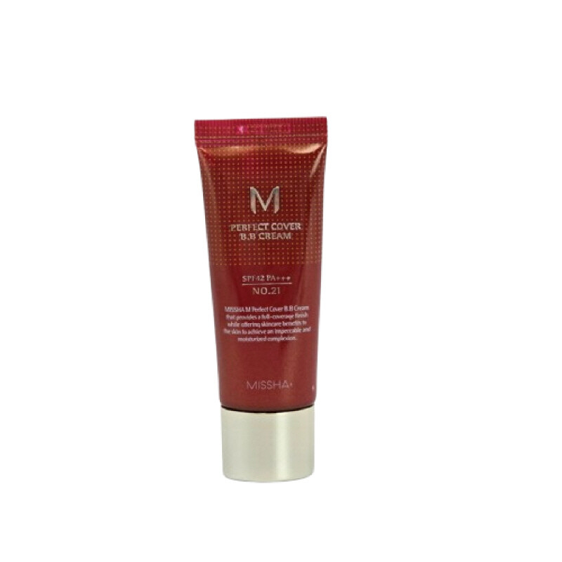 [Missha] M hoàn hảo bao gồm kem trang điểm BB SPF 42 PA +++ 50ml/20ml