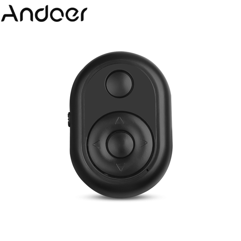 Màn Trập Điều Khiển Từ Xa Không Dây Mini BT, Trang Turner 10M, Hiệu Quả Phạm Vi Tương Thích Với Máy Tính Bảng Điện Thoại Thông Minh IOS/Android
