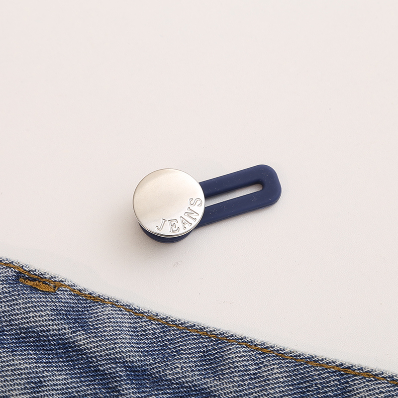 Jeans Small Change Large Expanded Waist Button Nail-Free Detachable Buckle Women's Waist Adjustable Telescopic Metal Extension Buckle