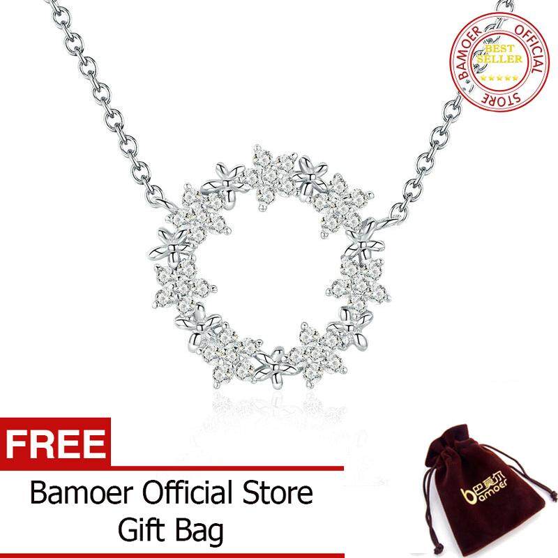 stackable silver necklaces