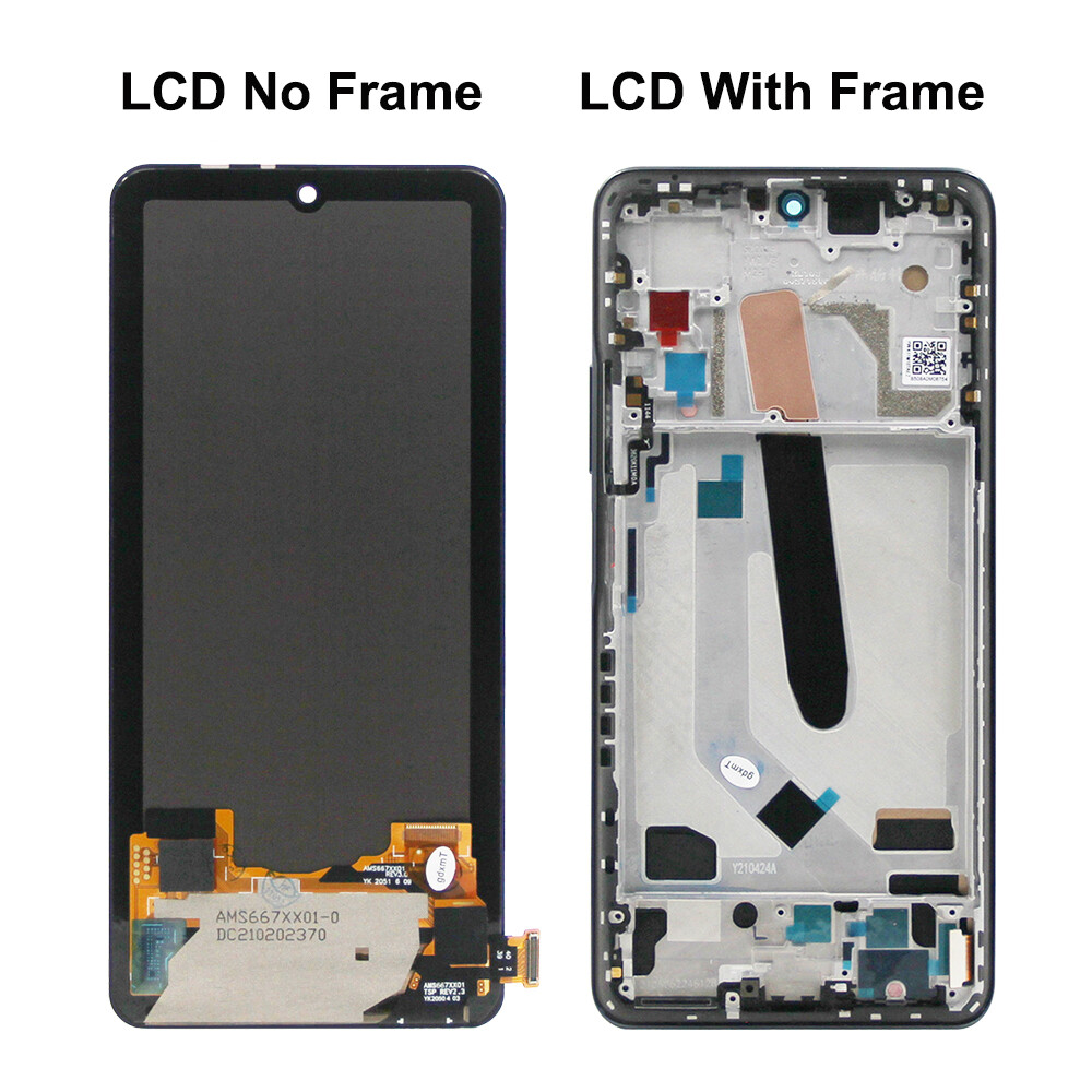 Bluesky 6.67 "cho Xiaomi POCO F3 Màn hình LCD với khung Bộ linh kiện số của màn hình cảm ứng thay thế cho pocof3 m2012k11ag sửa chữa màn hình