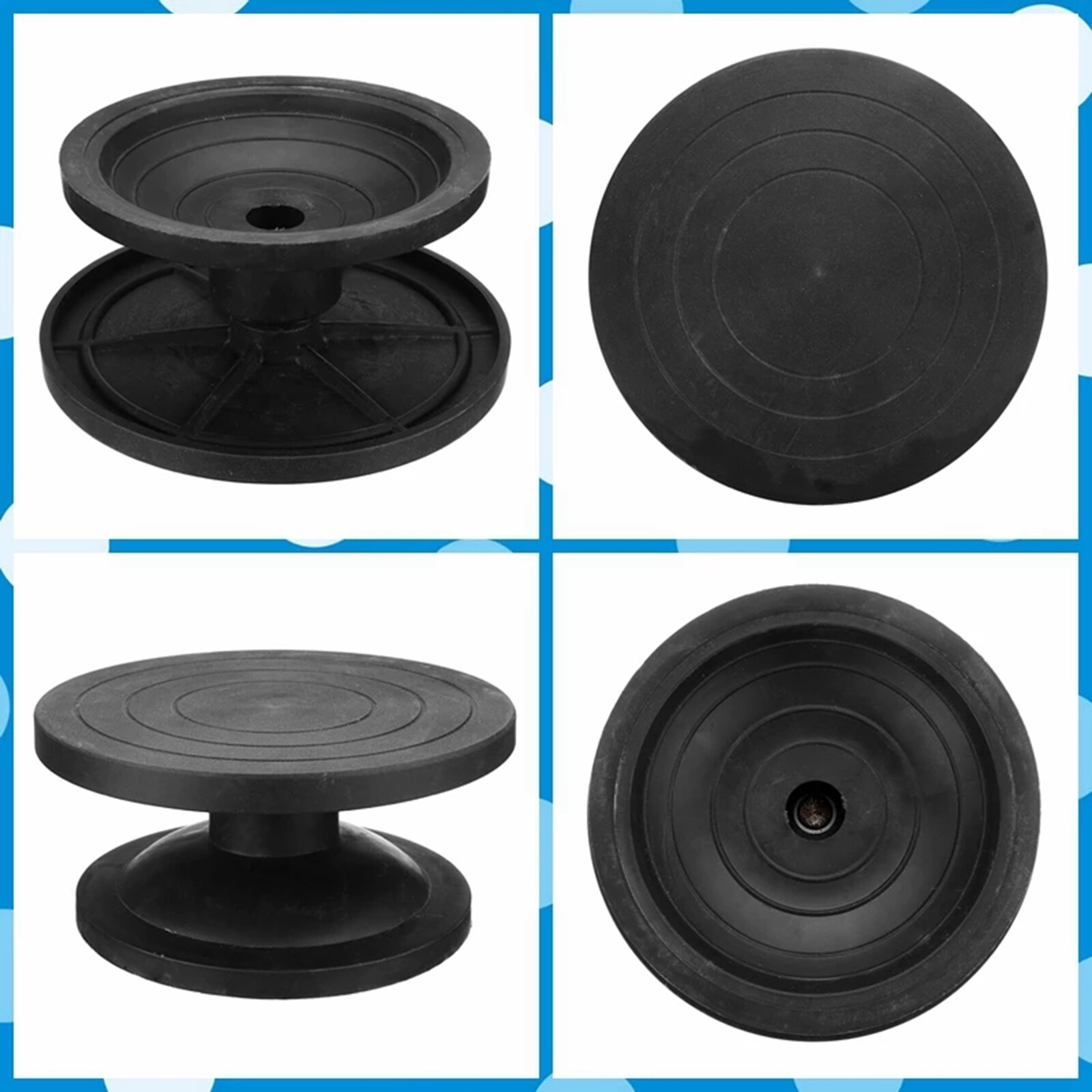 Blesiya Ceramic Pottery Wheel Manual Sculpting Turntable Ceramic Tool Spinner