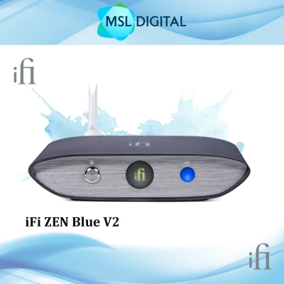 iFi AUDIO ZEN Blue V2 the ultra-affordable DAC with High-resolution Bluetooth DAC Music Receiver
