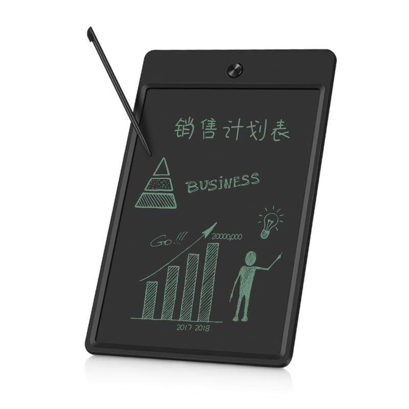 Threetrees 8.5 Inci Tablet LCD Tulisan dengan Kantong Carring dan Aksesori Kit bantalan Kertas Memo Kantor Elektronik Menulis Menggambar Pad Papan Gambar Hadiah untuk Anak-anak atau untuk Kantor Digunakan-Menghapus Kunci Tombol Termasuk