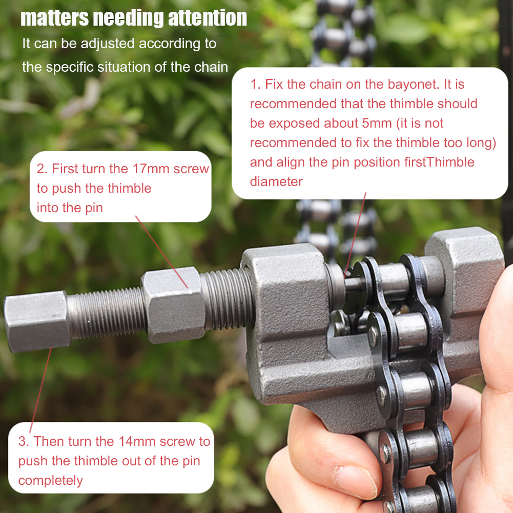 รถจักรยานยนต์ Chain Breaker Link Removal Splitter เครื่องตัดโซ่โลดโผน ...