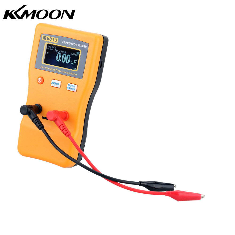 KKmoon M6013 High Precision Capacitor Meter Professional Measuring Capacitance Resistance Capacitor Circuit Tester