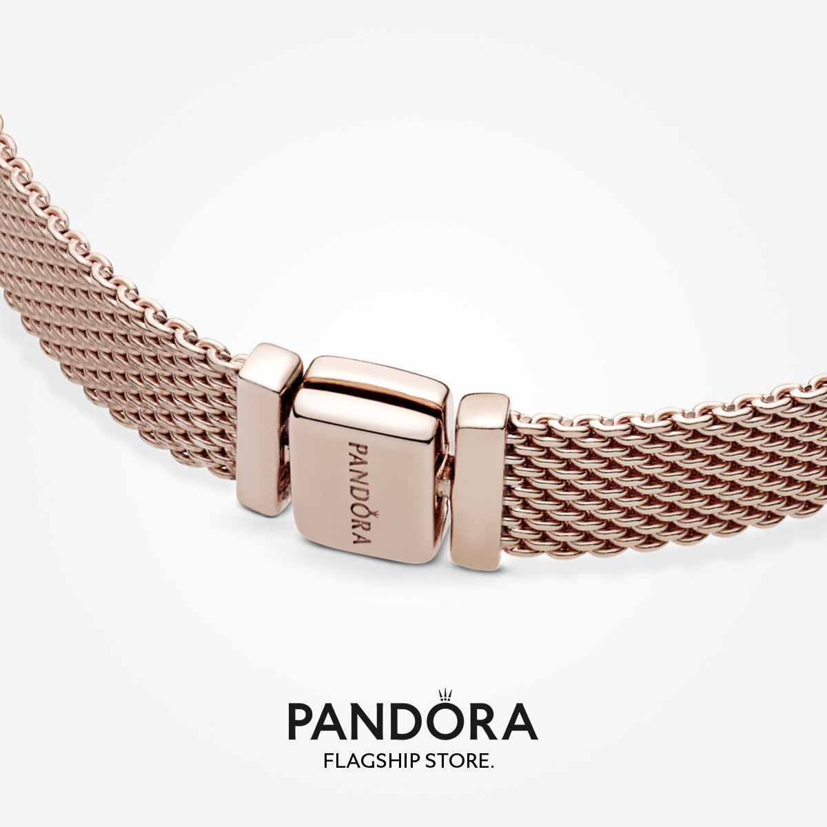 2021 Original Pandoras Reflexions Rose Mesh Bracelet - tuodeng76 - ThaiPick