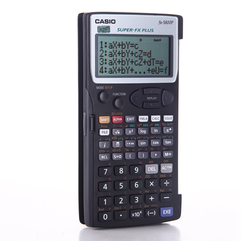 Programmable calculator casio clearance fx 5800p for surveyor