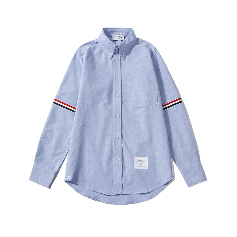 Thom Browne Short streamer on sleeve Shirts