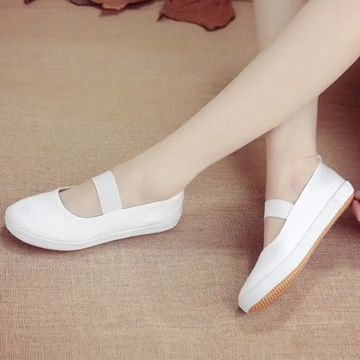 non canvas nursing shoes