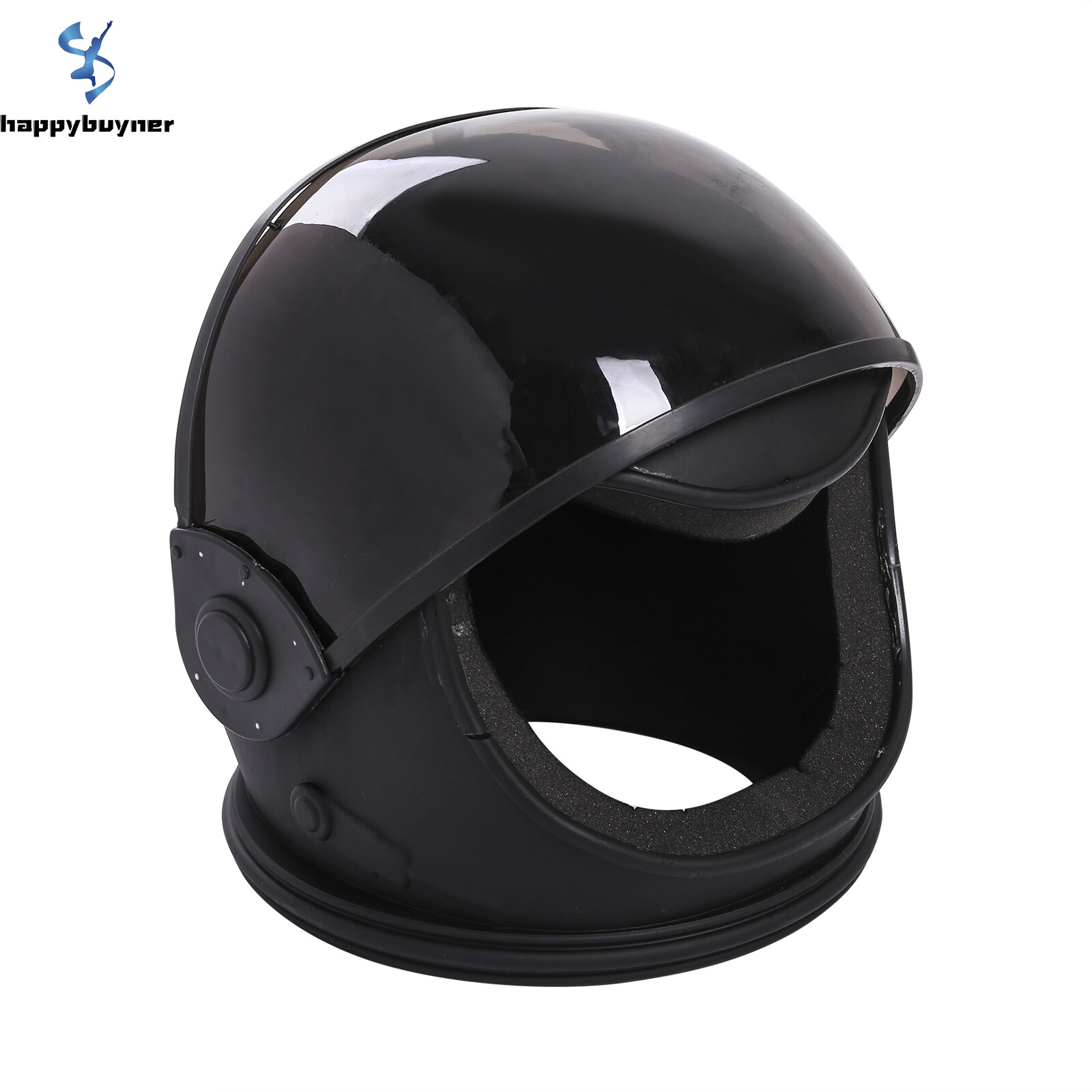 Happybuyner Bike Helmet Accessroy Astronaut Style Motor Cycle Helmets with Movable Visor