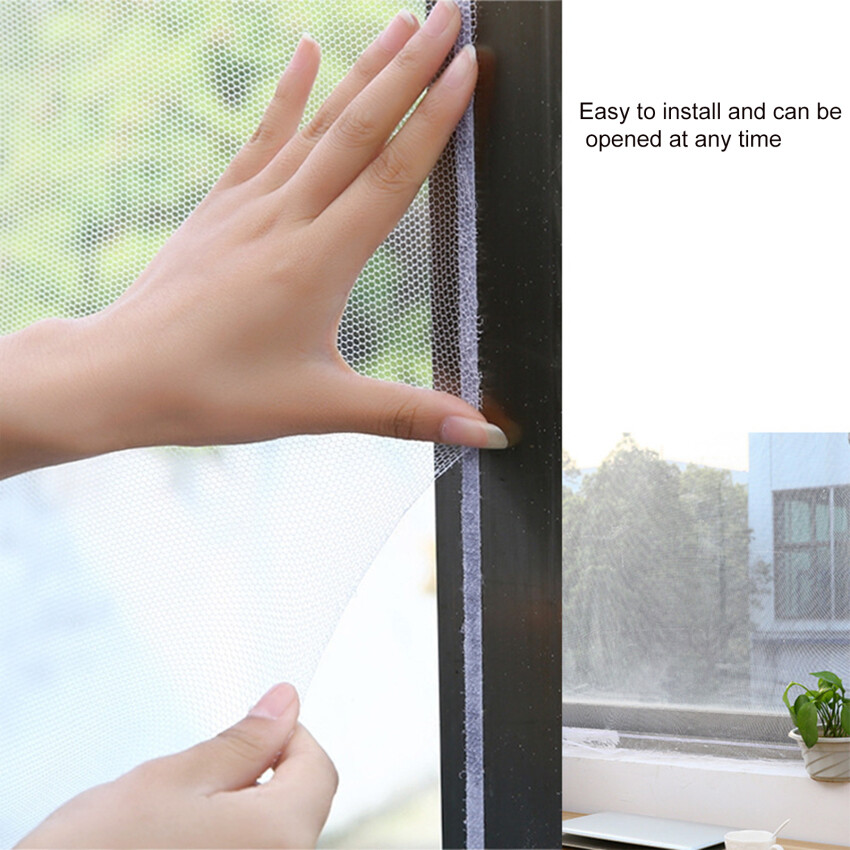 Chống ruồi màn chống muỗi lưới màn che cửa sổ dính muỗi côn trùng bay vợt bọ rèm cửa cho cửa sổ nhà bếp