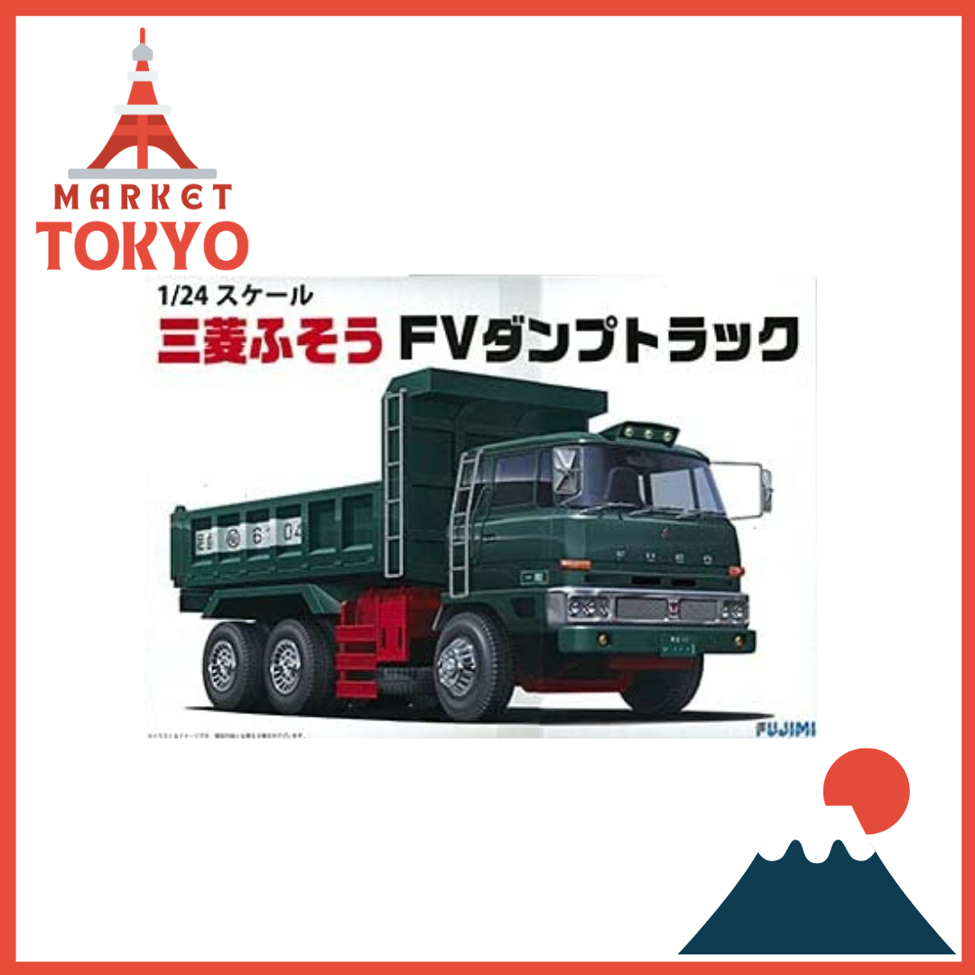 Maquette Fujimi 1/24 – Fuso Porte-voitures, Camion Renault, Fabrication Japon, Neuf
