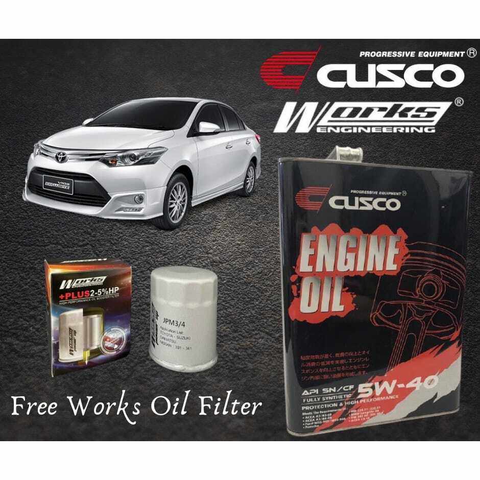 TOYOTA VIOS NCP150 20132017 CUSCO JAPAN FULLY SYNTHETIC ENGINE OIL