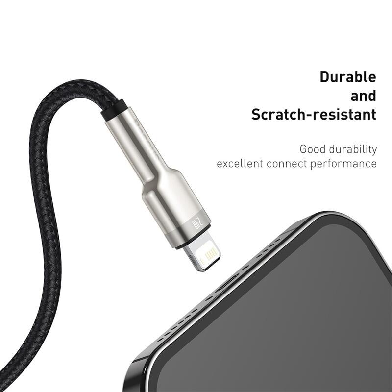 Baseus USB Cable For iPhone 13 12 Pro Max XS XR X 2.4A Fast Charging Cable For iPhone Cable 7 SE 8 Plus Charger For iPad Air