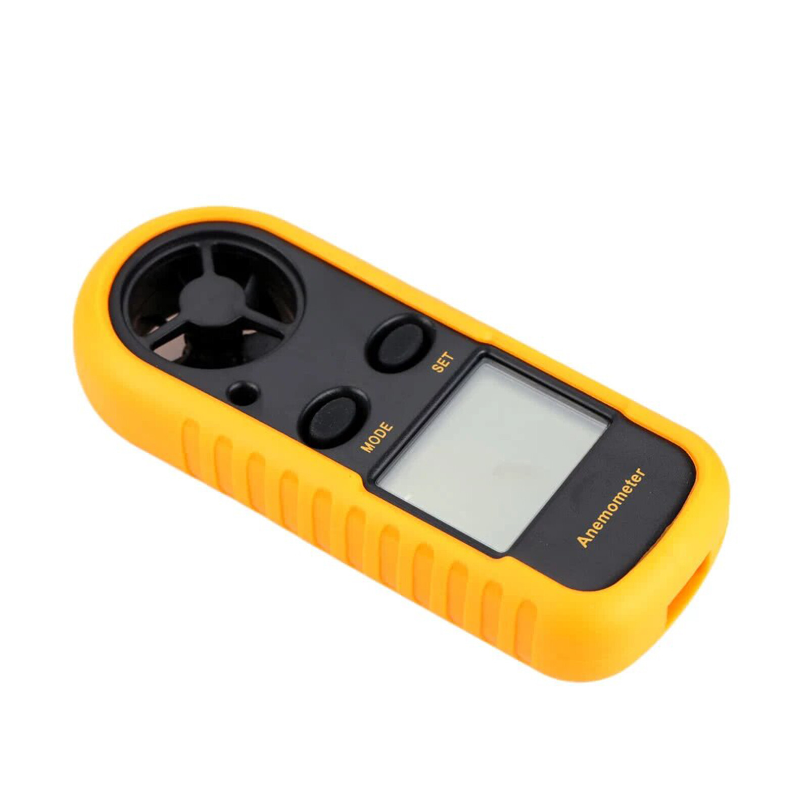 Máy Đo Gió Kỹ Thuật Số LCD Mini Cảm Biến Thông Minh Đo Nhiệt Độ Vận Tốc Không Khí Tốc Độ Gió Có Đèn Nền